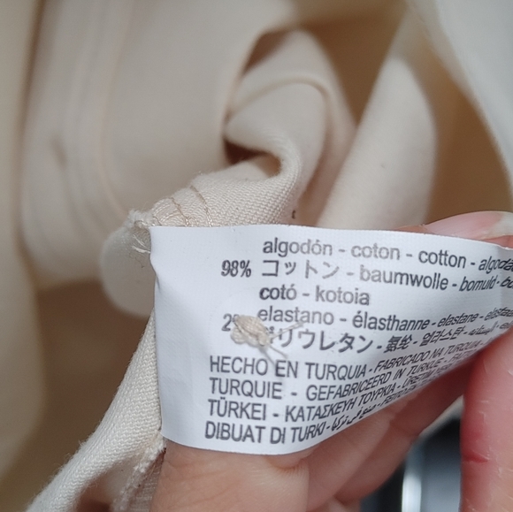 Zara batwing dolman sleeve button up dress - Picture 9 of 10